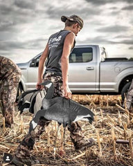 Real-Geese Shadow Series waterproof plastic decoy designed for all-weather field use