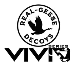 Real-Geese Vivid Series silhouette decoy pose 2 offers angled profile for natural presentation.