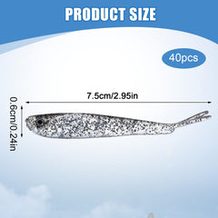 Realistic PVC soft swimbait lure ideal for bass and trout