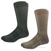 Realtree men's merino socks with full cushion and seamless toe for all-day boot comfort
