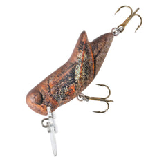 Rebel Bighopper ultralight grasshopper waking crankbait for topwater bites.