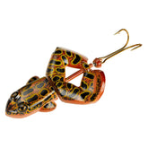 Rebel Buzz'N Frog topwater lure in action attracting bass.
