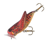 Rebel Crickhopper Popper Fire Cricket 1.75 front view for bass attraction