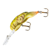 Rebel Deep Wee Craw Gully Craw 2.38 front view showing lifelike crawfish profile to attract bass