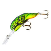 Rebel Deep Wee Craw Tiger Craw 2.38 angled view highlights realistic profile for deep-water fishing