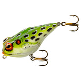 Rebel Frog-R Lure in Leopard Frog shows a lifelike topwater forage for bass