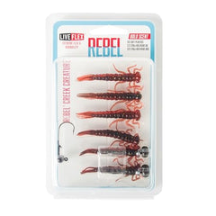 Rebel LIVEFLEX lure shows flexibility for realistic prey-like movements