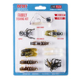 Product image: Rebel LIVEflex family fishing kit front view