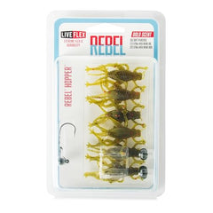 Rebel LIVEFLEX Hopper durability lasts all day, saving time on replacements.