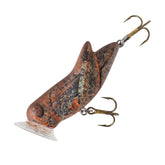 Rebel Lures Crickhopper Popper front view - lifelike grasshopper profile attracts bass from distance.