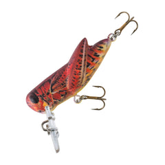 Rebel Lures Crickhopper topwater action attracts bass with a subtle wake