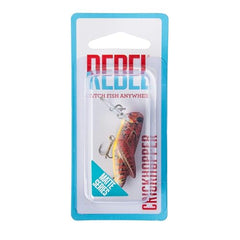 Rebel Lures Crickhopper waking crankbait in water creates lifelike pursuit