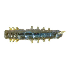 Lifelike prey profile of Rebel Lures LIVEFLEX Cata Crawler Siren Nymph 2in