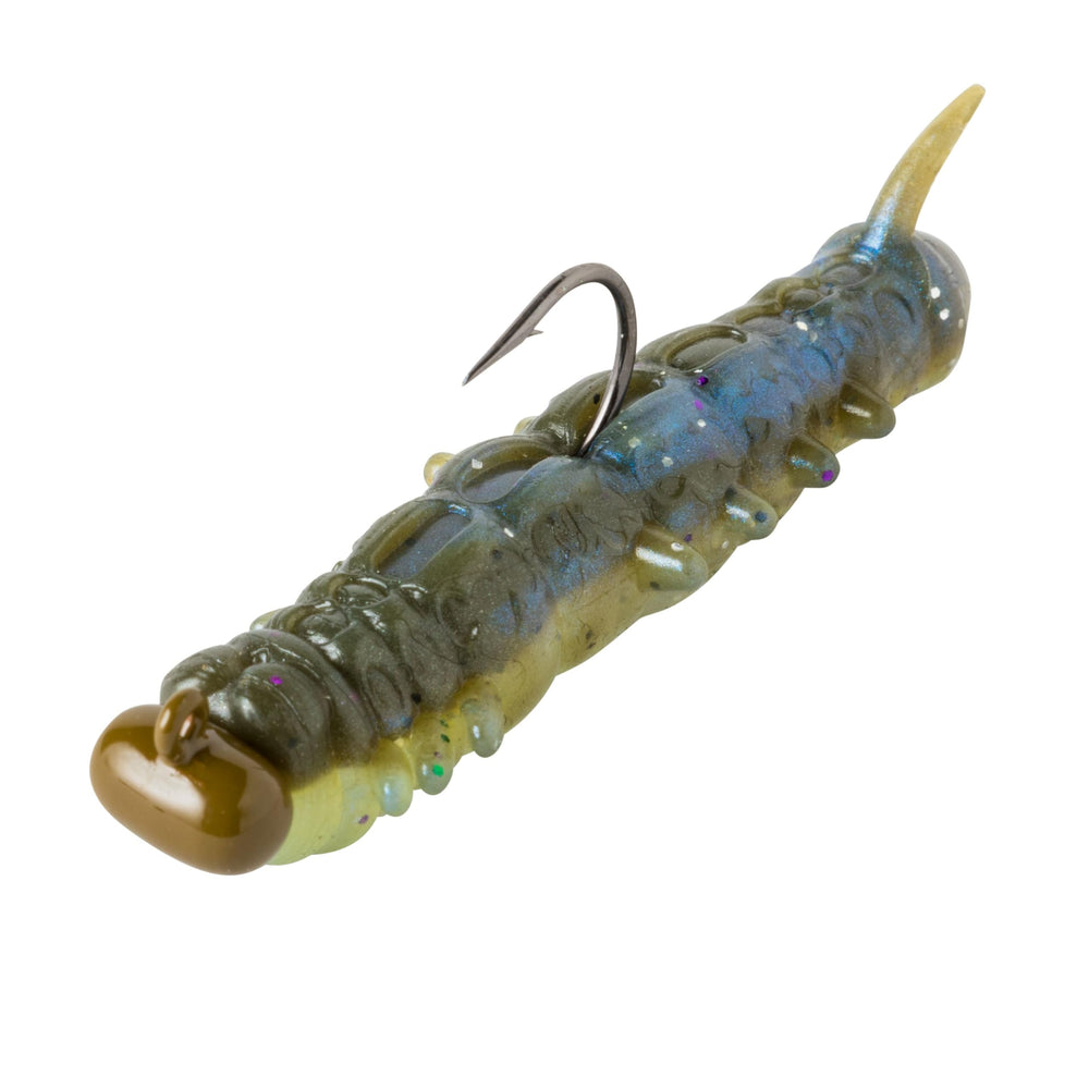 Rebel Lures LIVEFLEX Cata Crawler Siren Nymph 2in pack front ready for casting