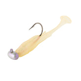 Rebel Lures LIVEFLEX Shore Shiner in River Pearl shows lifelike action for active fish.