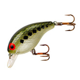 Rebel Super Teeny Wee-R lure, front view, ideal for shallow waked action.