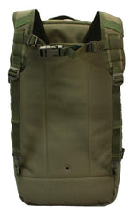 Red Rock Outdoor Gear Traveler Duffle interior with soft-lined pockets for valuables.