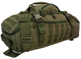 Red Rock Outdoor Gear Traveler Duffle main compartment with padded dividers for organized gear.