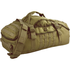 Red Rock Traveler Duffle Pack main compartment with dividers keeps gear organized for easy packing.