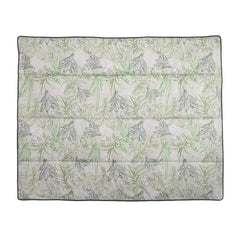 Red Rovr Adventure Blanket on the beach, fully unfolded for ample seating