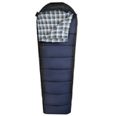 Redcamp cold-weather mummy sleeping bag full view for all-night warmth on winter trips.