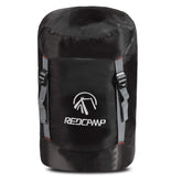 REDCAMP 40L compression sack packed with gear for efficient travel storage