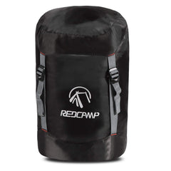 REDCAMP 40L compression sack packed with gear for efficient travel storage