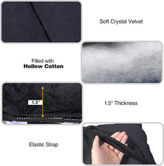 Redcamp corduroy shell closeup shows soft, cozy texture for comfort