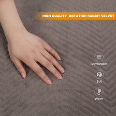REDCAMP cot pad 75x30 inches fits larger cots for full-body comfort.
