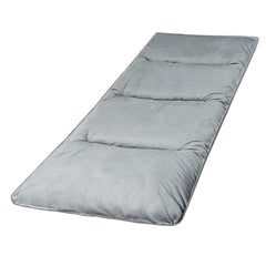 REDCAMP cot pad in grey with soft cotton surface for comfortable outdoor naps.