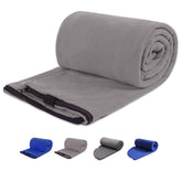 Redcamp fleece sleeping bag liner 75-inch length adds warmth for outdoor sleep.