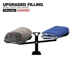 REDCAMP faux rabbit hair velvet cot pad delivers plush comfort by the campfire.