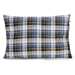 Redcamp RC16031 outdoor camping pillow in blue-grey for compact comfort.