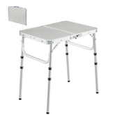 REDCAMP small folding table setup provides a sturdy outdoor surface for quick meals.