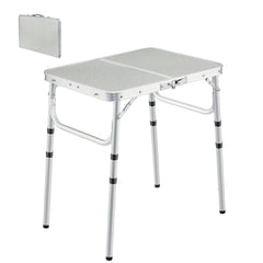 REDCAMP small folding table setup provides a sturdy outdoor surface for quick meals.