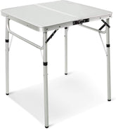 REDCAMP small square folding table top view, 24x24 inches, ideal for compact picnics