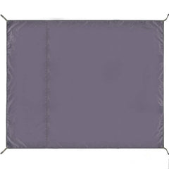 REDCAMP waterproof tarp stretched for a durable moisture barrier in camping