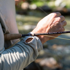 Dark clay brown blank of Redington Classic Trout rod for understated elegance