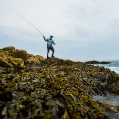 Redington Behemoth reel delivers deep backing and fast retrieves for striped bass pursuits