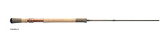 Redington Dually 4106-4 handle closeup with soft-touch grip for comfort