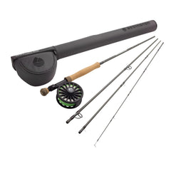 Redington Wrangler salmon rod ready for river and saltwater casting.