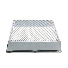 Redneck Convent Trapping Dirt Sifter side view shows compact footprint for easy transport during trapping