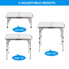 RedSwing open-table setup on campsite demonstrates portable camping convenience.