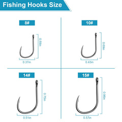 Set of ReeMoo hooks in four sizes and packaging