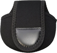 Black reel cover fits 100/150 series baitcasting reels and most spinning reels