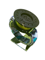 The Reel Watch compact fishing pole design for camping and hiking.