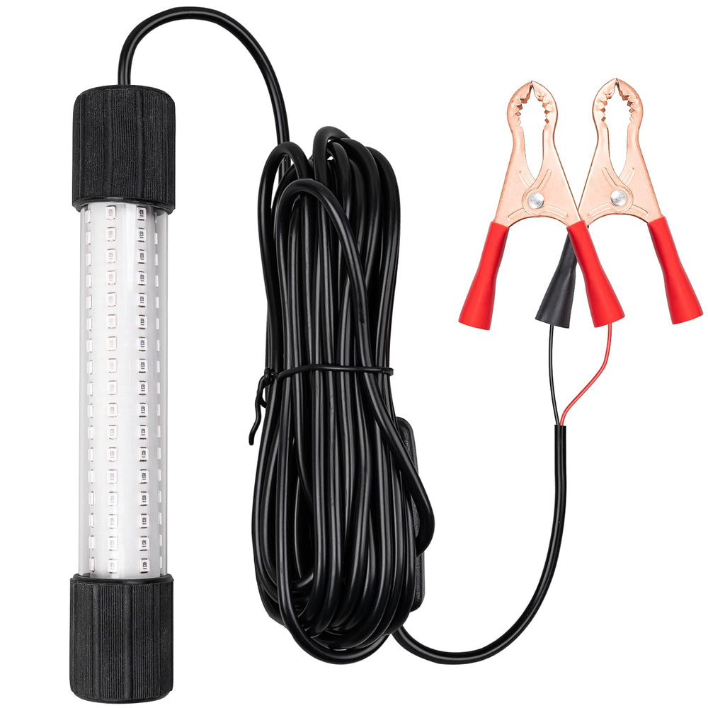 ReeMoo green underwater fishing light with 126 LEDs and 360° illumination