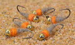 Region Fishing barbless Hanak hook hare's ear jig enabling clean releases and strong hooks