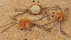 Region Fishing camo crab saltwater fly ideal for permit and bonefish presentations