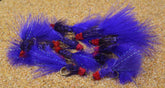 Region Fishing Egg Sucking Leech Fly purple assortment on Mustad hook—top trout streamer option.